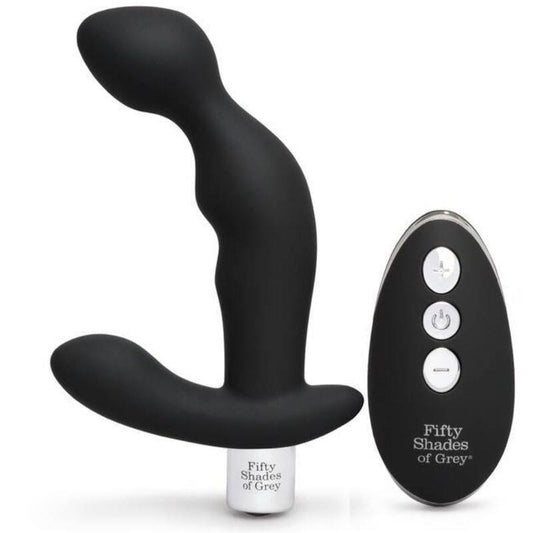 FIFTY SHADES OF GREY RELENTLESS VIBRATIONS REMOTE CONTOL PROSTATE STIMULATOR