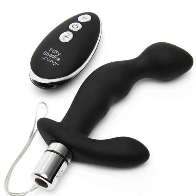 FIFTY SHADES OF GREY RELENTLESS VIBRATIONS REMOTE CONTOL PROSTATE STIMULATOR