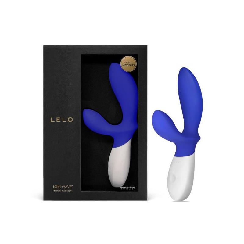 LELO LOKI WAVE PROSTATIC STIMULATOR FEDERAL BLUE