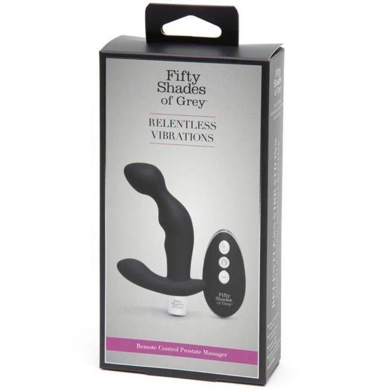 FIFTY SHADES OF GREY RELENTLESS VIBRATIONS REMOTE CONTOL PROSTATE STIMULATOR